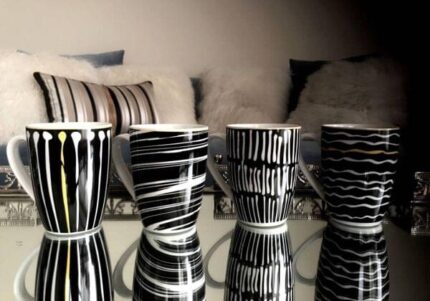 Devnow "PORCELAIN 4PCS 330CC MUG SET With Gift Box"