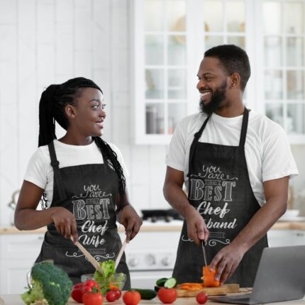 You are the Best Chef Husband Wife Kitchen Apron