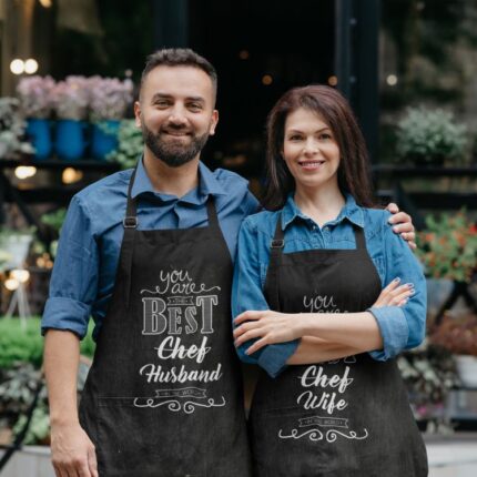 Couple Apron kitchen apron