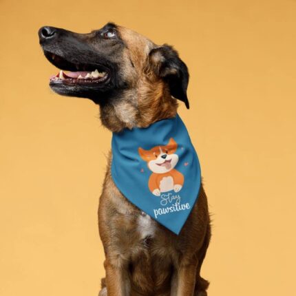 Dog Bandanas Stay POSOTIVE