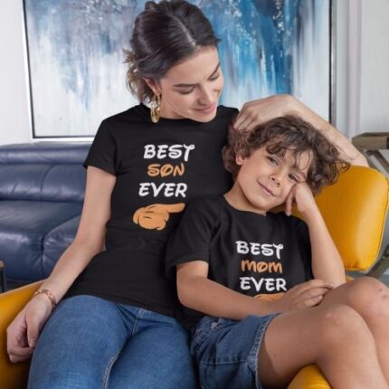 Best Mom, Daughter Ever Family T-shirts - Image 2