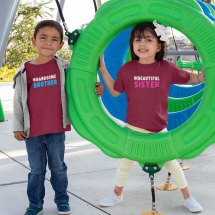 Handsome Brother Beautiful Sister T-Shirt