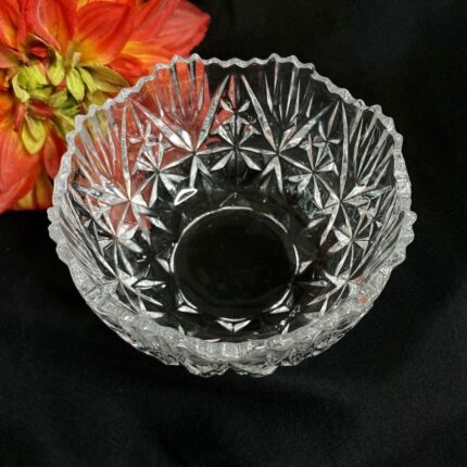 Candy Bowl Glass Serving Dish Bowl Jar with Lid - Image 6