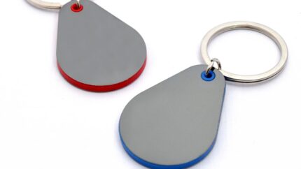J92 – Droplet shape keychain with highlights – Best corporate Gifts - Image 4