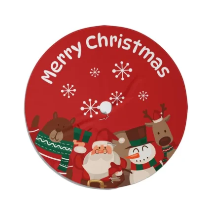 Merry Christmas Tree Skirt, Tree collar - Image 4
