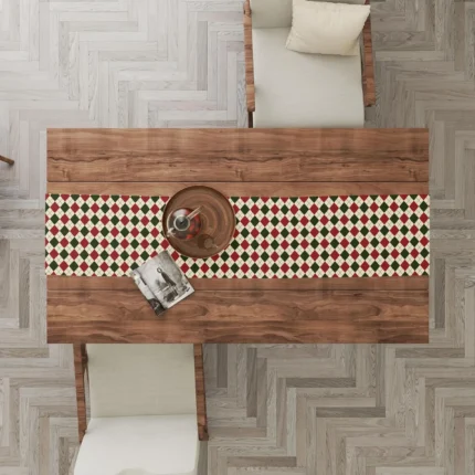 Xmas Christmassy Christmas Table  Mats and Runner Set - Image 2