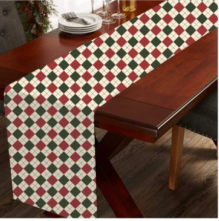 Xmas Christmassy Christmas Table  Mats and Runner Set - Image 4