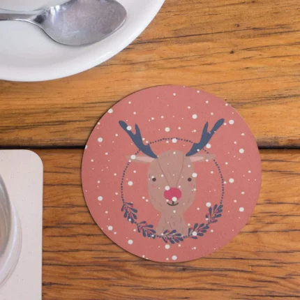 Christmas with Snowman Coasters - Image 6