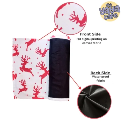 Candy Stick Ornaments Xmas Table Mats and Runner Set - Image 9