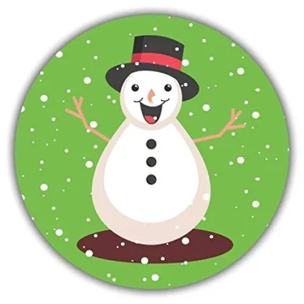 Christmas with Snowman Santa Coasters - Image 5