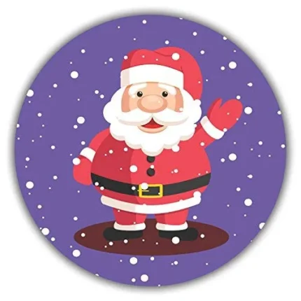 Christmas with Snowman Santa Coasters - Image 6