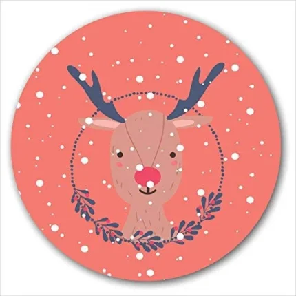 Christmas with Snowman Santa Coasters - Image 7