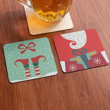 Christmas with Merry Xmas Bell Coasters - Image 4