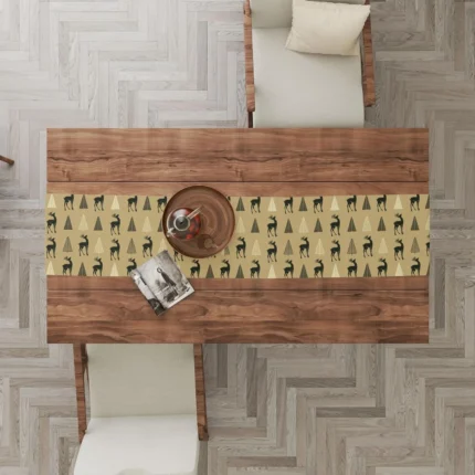 Xmas Tree Snowflake Table Mats and Runner - Image 4