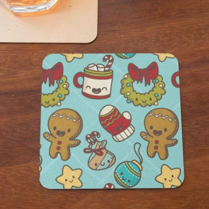 Christmas with Ho Ho Ho Santa Coasters - Image 5