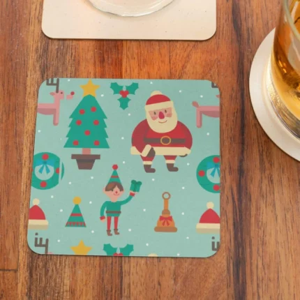 Christmas with Ho Ho Ho Santa Coasters - Image 6