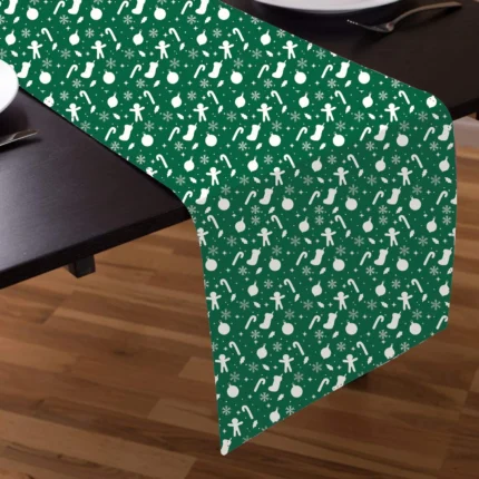 CandySticks Xmas Christmas Table Mats and Runner Set - Image 2