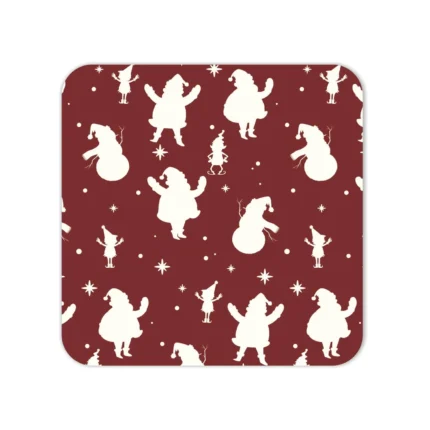 Christmas with Merry Xmas Candy Sticks Coasters - Image 4