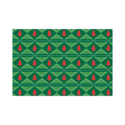 Xmas Tree Xmas Table Mats and Runner Set - Image 5