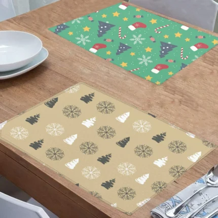 Charming Classy Christmas Table Mats - Image 3
