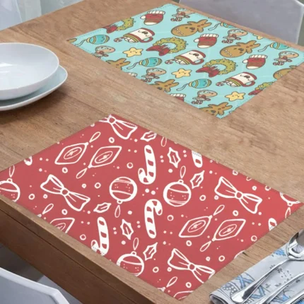 Santa Claus Christmas Table Mats - Image 2