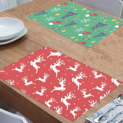 Xmas Ornaments Christmas Table  Mats - Image 3