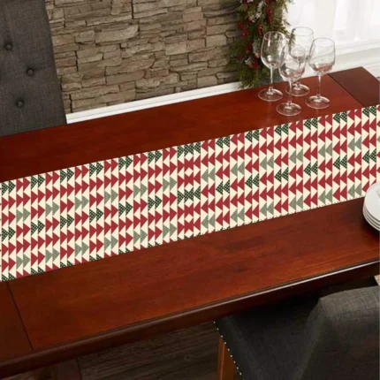 Christmassy Tree Christmas Table Mats and Runner Set - Image 7