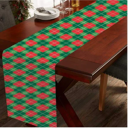 Xmas Tree Classy Christmas Table Runner - Image 4