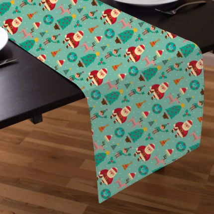 Xmas Santa Clause Christmas Table Runner - Image 2