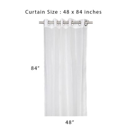 Hello Winter Snowman Christmas Curtain - Image 6