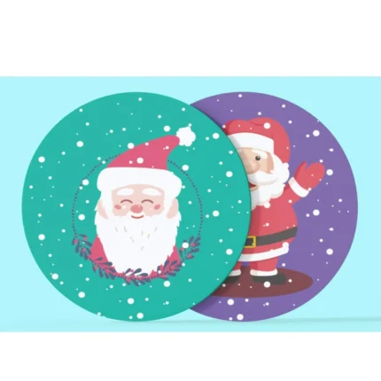 Merry Christmas Wooden Coasters - Image 6