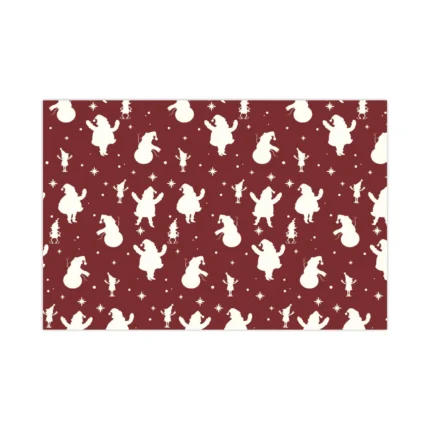 Santa Claus Xmas Table Mats and Runner Set - Image 4