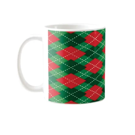 Marvelous Classic Christmas Coffee Mug With Coaster - Image 3