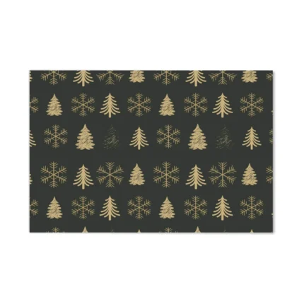 Xmas Tree Snowflake Table Mats and Runner Set - Image 5