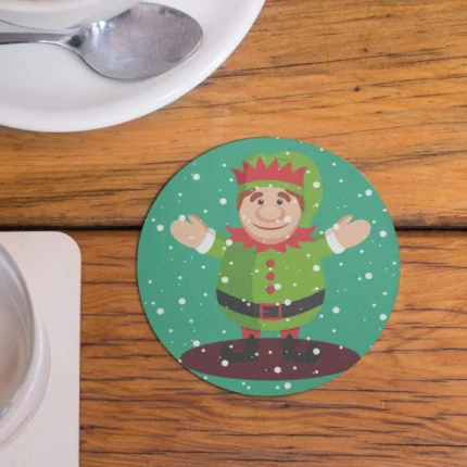 Christmas With Merry Christmas Wooden Coasters - Image 5
