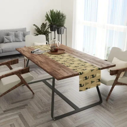 Xmas Tree Snowflake Table Mats and Runner Set - Image 2