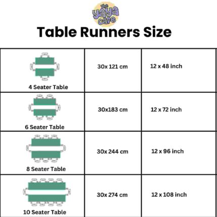 Xmas Tree Snowflake Table Mats and Runner - Image 7