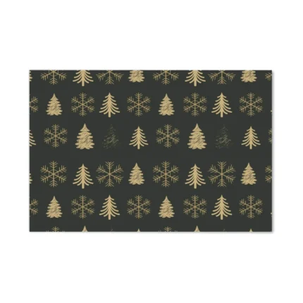 Xmas Tree Snowflake Table Mats and Runner Set - Image 4