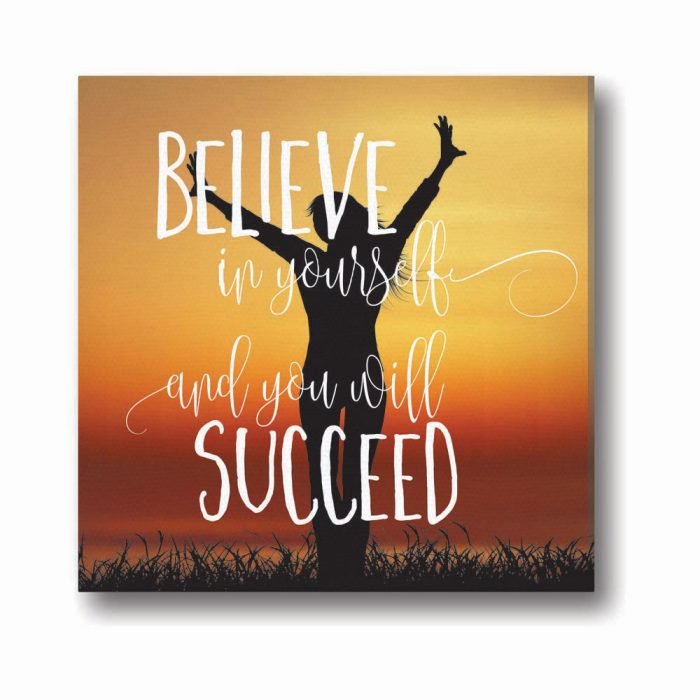 believe-in-yourself-and-you-will-succeed-quote-canvas-clock