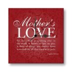 Giftsmate Beautiful Mothers Love Wall Clock for Mom