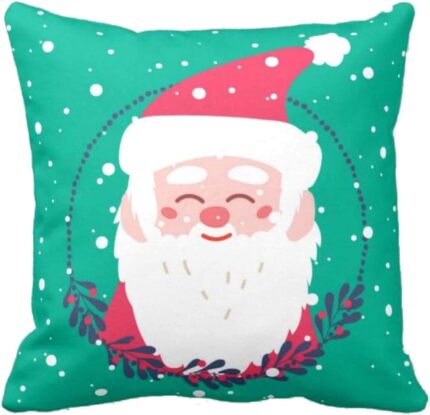 Giftsmate Cushion Covers House Decoration Set of 3 - Santa Claus Snowman Cute Boy - Image 4