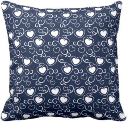 Giftsmate Decorative Cushion Cover Cotton for Couple Bedroom You Love Me Valentine Bed Home Sofa Printed Throw Cushion Cover Set of 2 - Image 4