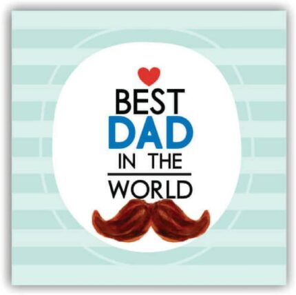 Giftsmate Fathers Day Gifts, King Best Dad Ever Whiskey Glass for Birthday Old Fashioned Scotch Glass With Table Coaster - Image 4