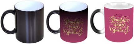 Giftsmate Happiness Is Being A New Mom Mother's day Gifts - Combo Hamper Set of 3 - Mug, Coaster, Cushion Cover 12x12 - Image 3