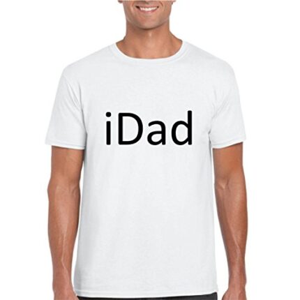 Giftsmate Men's Cotton Dad T-Shirt iDad - Image 1