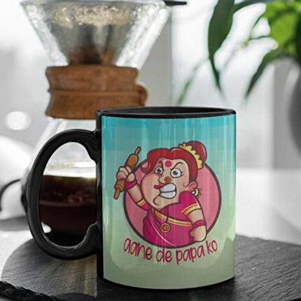 Giftsmate Mother's day Gifts for Mom - Best Mom In The World Gift Combo Hamper Set of 2 - Mug, Coaster - Image 1