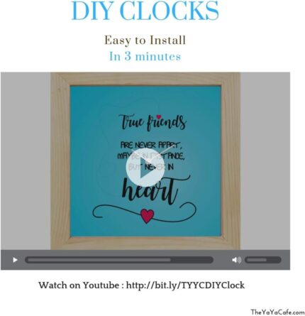 Giftsmate Valentine Gifts for Girlfriend Desk Clock Wooden Framed Tearrific Terrific Tea Lover Girlfriend - Image 6
