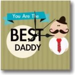 Giftsmate You are Best Daddy Wall Clock for Dad