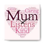 Giftsmate for Mom, Loving Mum Mother Wall Clock for Mom