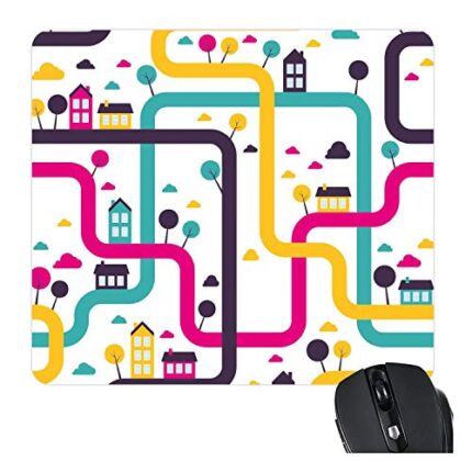 TheYaYaCafe Enjoyably 3D Printed Mousepad for Computer, Pc, Laptop - Image 1